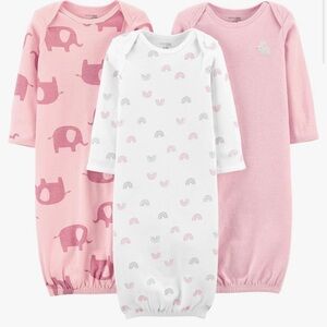 0-3 month gowns